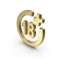 18 Plus Symbol PNG & PSD Images