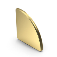 Quarter Shape Symbol PNG & PSD Images