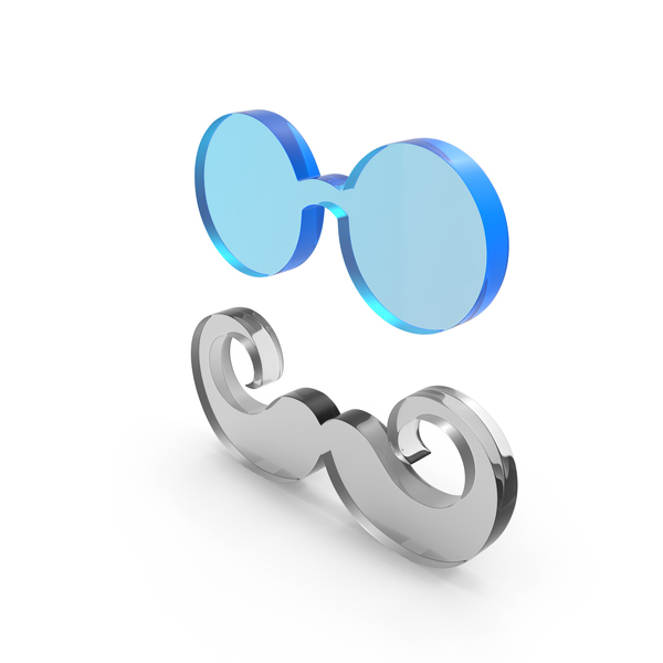 Mustache Googles Icon PNG & PSD Images