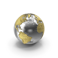 Earth Metallic PNG & PSD Images