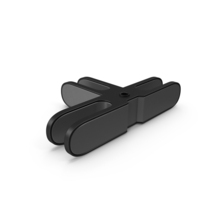 Scifi Mechanical Part Grey PNG & PSD Images
