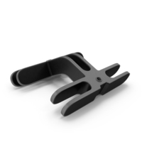 Scifi Mechanical Part Grey PNG & PSD Images