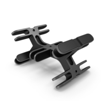 Scifi Mechanical Part Grey PNG & PSD Images