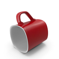 Coffee Mug Red PNG & PSD Images