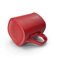 Coffee Mug Red PNG & PSD Images