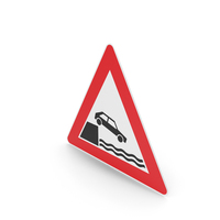 German Shore Or River Bank Sign PNG & PSD Images