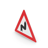 German Double Curve (First Right) Sign PNG & PSD Images