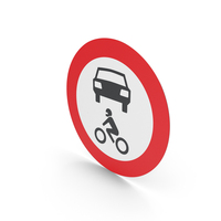 Dutch No Access For Motor Vehicles Sign PNG & PSD Images