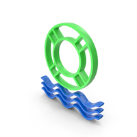Lifebuoy Water Waves Icon PNG & PSD Images