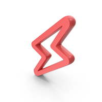 Thunderbolt Power Symbol PNG & PSD Images