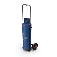 Cart For Gas Cylinder PNG & PSD Images