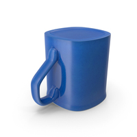 Coffee Mug Blue PNG & PSD Images