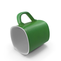 Coffee Mug Green PNG & PSD Images