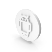 Android Icon White PNG & PSD Images