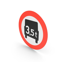 Norwegian Total Weight Limit Sign PNG & PSD Images