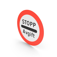 Norwegian Stop For Tax Sign PNG & PSD Images