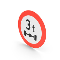 Norwegian Axle Weight Limit Sign PNG & PSD Images