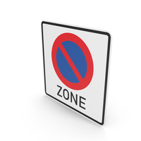 German Sign Restricted Parking Zone PNG & PSD Images