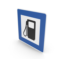 German Petrol Station Sign PNG & PSD Images