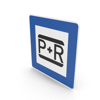 German Park And Ride Sign PNG & PSD Images