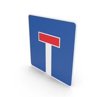 German Sign No Through Road PNG & PSD Images