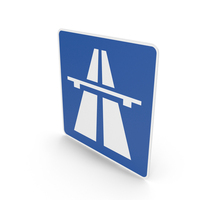 German Motorway Sign PNG & PSD Images