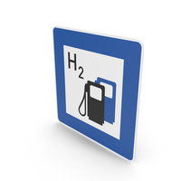 German Sign Hydrogen Station PNG & PSD Images