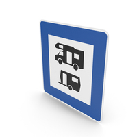 German Sign Camper Site PNG & PSD Images