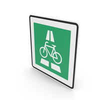 German Sign Bike Expressway PNG & PSD Images