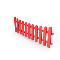 Plastic Playground Fence Red PNG & PSD Images