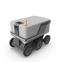 Robot Courier PNG & PSD Images