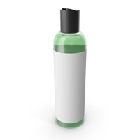 Cosmetic Open Bottle Black PNG & PSD Images
