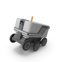 Robot Courier Happy PNG & PSD Images
