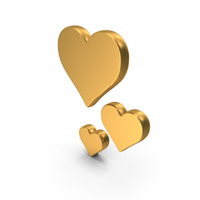 3 Hearts Design PNG & PSD Images