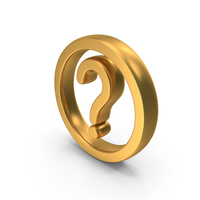 Question Mark In Circle Symbol PNG & PSD Images
