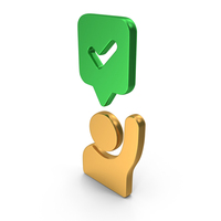 Raised Hand Acceptance Symbol PNG & PSD Images