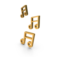 Three Music Symbols PNG & PSD Images