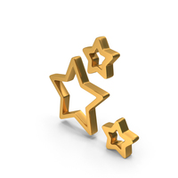 Three Stars Decorative Symbol PNG & PSD Images