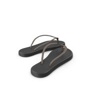 Black Flip Flops PNG & PSD Images