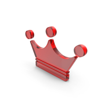 Crown Icon Glass PNG & PSD Images