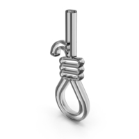 Glass Gallows With Rope Noose Icon PNG & PSD Images