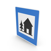 Icelandic Youth Hostel Sign PNG & PSD Images