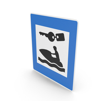 Icelandic Sign Water Scooter Rental PNG & PSD Images