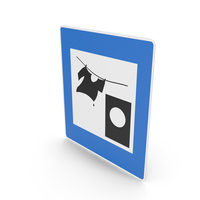 Icelandic Washing Machine Sign PNG & PSD Images