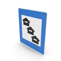 Icelandic Vacation Houses Sign PNG & PSD Images