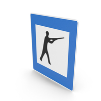 Icelandic Sign Shooting Range PNG & PSD Images