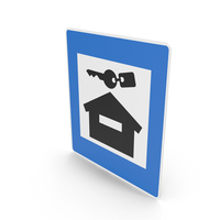 Icelandic Sign Rental Cabin PNG & PSD Images