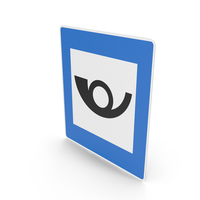 Icelandic Sign Post Office PNG & PSD Images