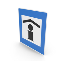 Icelandic Sign Information Booth PNG & PSD Images