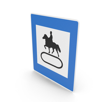 Icelandic Horse Track Sign PNG & PSD Images